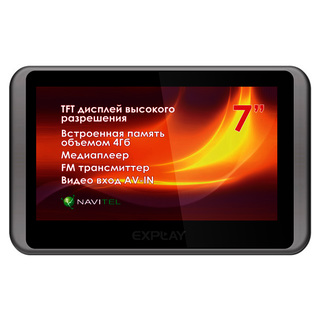Автомобильный навигатор GPS Explay GTI7 7" 4Gb MP FM Nav