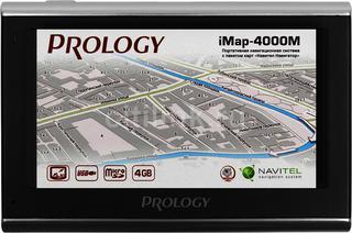 Автомобильный навигатор GPS Prology iMAP-4000M 4.3" 480x272 4Gb MicroSD MP3 GPS Navitel