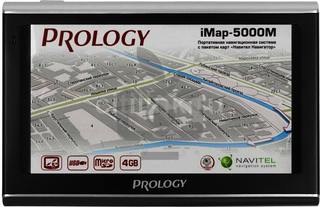 Автомобильный навигатор GPS Prology iMAP-5000M 5" 480x272 4Gb MicroSD MP3 GPS Navitel