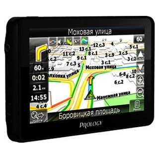 Автомобильный навигатор GPS Prology iMAP-542TG 5" 4Gb MicroSD 2D/3D GSM/GPRS/EDGE SIM "Телечип" Nav