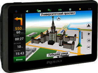 Навигатор Автомобильный GPS Prology iMAP-536T 5" 480x272 4Gb microSD черный Navitel