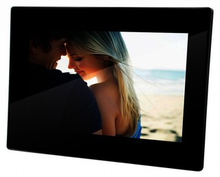 Фоторамка Digma 7" PF-770 800x480 черный Стекло ПДУ Видео Погодная станция Датчик освещенности