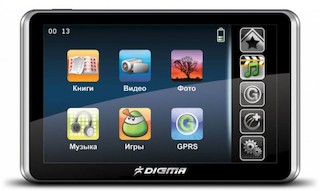 Автомобильный навигатор GPS Digma DM501C 5" 4Gb СитиГид RU
