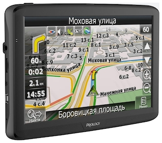 Навигатор Автомобильный GPS Prology iMAP-7020M 7 800x480 4096 microSD черный Navitel
