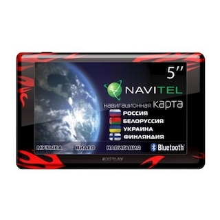 Навигатор Автомобильный GPS Explay PN-960 5" 800x480 4Gb microSD Bluetooth FM-Transmitter черный Nav