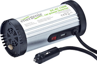 Автоинвертор(розетка в авто) Energenie EG-PWC-031 12В->220В 150Вт с USB