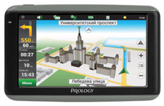 Навигатор Автомобильный GPS Prology iMAP-7100 7" 800x480 4Gb microSD черный Navitel