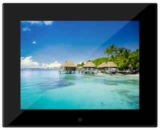 Фоторамка Texet 10" TF-101 черный Пластик 4Mb