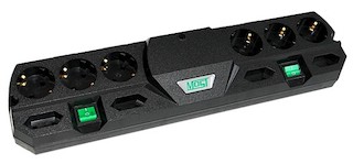 Сетевой фильтр Most TRG 2м (10 розеток) черный
