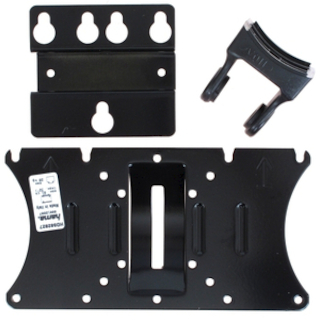 Кронштейн для ТВ Hama H-12007 S (до 32"/81 см) VESA 200*100 до 20 кг 3зв motion (наклон) черный