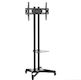 Плазма-стенд Holder PR-106 черный for TV 26"-70", max 60 kg, wheels