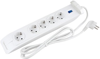 Сетевой фильтр Cyberpower SB0502BA 7м (5 розеток) белый