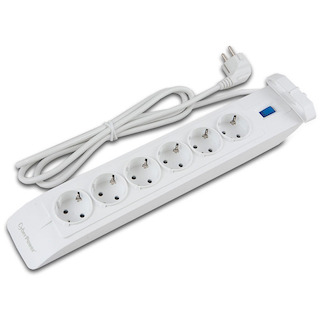 Сетевой фильтр Cyberpower SB0602BA 3м (6 розеток) белый