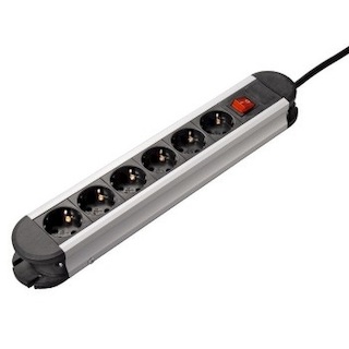 Удлинитель Hama H-47856 сет. Pro-S 60S с выкл.6 р."защита от детей"1.5 м 3500 Вт220-240В/50-60Гц/16А