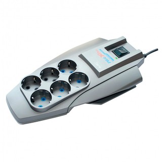 Сетевой фильтр Pilot X-Pro 5м (6 розеток) серый