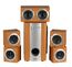 Колонки Sven HT-435 cherry 5.1 5x15Вт+35Вт RMS 110Вт ПДУ дерево