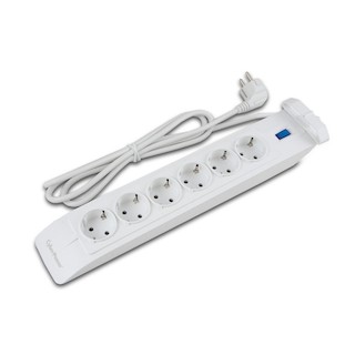 Сетевой фильтр Cyberpower SB0602BA 1.8м (6 розеток) белый