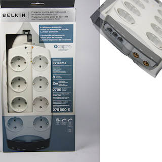 Сетевой фильтр Belkin F9M823ef2M 2м (8 розеток) белый