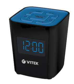 Радиобудильник Vitek VT-3502 черный