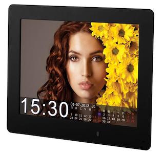 Фоторамка Texet 8" TF-801 черный Пластик 2Mb