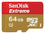 Флеш карта microSDHC 64Gb Class10 Sandisk SDSDQXL-064G-G46A