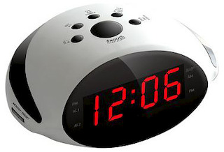 Радиобудильник Rolsen CR-170W белый