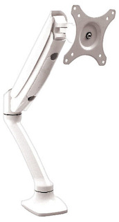 Кронштейн Kromax OFFICE-7 белый 10"-24" макс.6кг настольный поворот и наклон