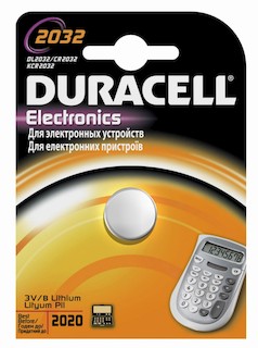Батарейка Duracell CR2032