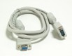 Кабель VGA Premium 15M/15F 1.8м удлинитель. Тройной экран, ферритовые кольца