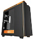 Корпус NZXT H440 черный/оранжевый w/o PSU ATX SECC 3*120mm 1*140mm fan 2*USB2.0 2*USB3.0 audio HD screwless bott PSU