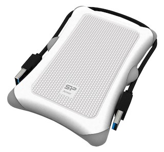 Жесткий диск Silicon Power USB 3.0 2Tb SP020TBPHDA30S3W A30 2.5" белый Armor