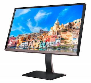 Монитор Samsung S27D850T 27"; 16:9; PLS; LED; 2560 x 1440; 5 (GtG)ms; 1 000:1; 178°(H)/178°(V)°; > 1 млрд. цветов; DP; HDMIх1; DVI Titanium silver