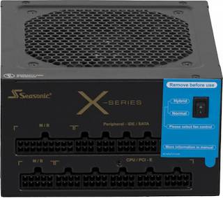 Блок питания Seasonic ATX 850W X-850 SS-850KM3 80+ gold APFC 10*SATA Cab Manag RTL