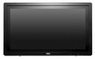 Монитор AOC 23.6" i2472PWHUT/ BK Silver-Black IPS LED 5ms 16:9 HDMI M/M 50M:1 250cd Touch
