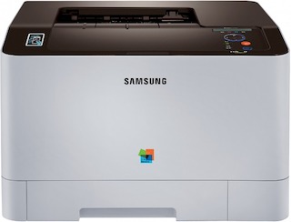 Принтер Лазерный цветной Samsung SL-C1810W (SL-C1810W/XEV) A4
