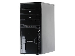 Корпус H-301, ATX, без БП, черный, USB 2.0, Audio/Mic