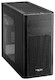 Корпус Fractal Design Arc Mini R2 черный w/o PSU mATX SECC 3*fan 2*USB2.0 USB3.0 audio screwless bot PSU window