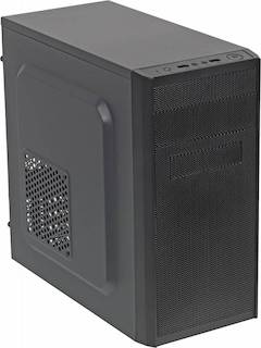 Корпус Accord A-08B черный w/o PSU mATX 2*USB2.0 audio