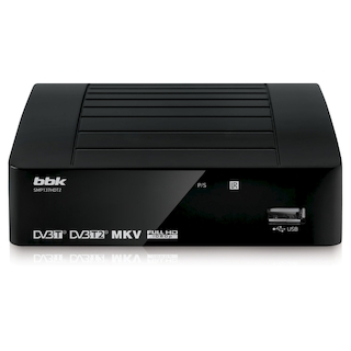 Ресивер DVB-T2 BBK SMP137HDT2 темно-серый