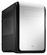 Корпус Aerocool DS Cube Black/White черный w/o PSU mATX 1*2000mm 1*120mm fan 2*USB2.0 2*USB3.0 audio HD screwless bott PSU