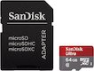 Флеш карта microSDXC 64Gb Class10 Sandisk SDSDQUIN-064G-G4 Ultra 48 MB/s (SD адаптер)