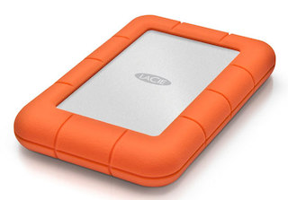 Жесткий диск Lacie USB 3.0 2Tb 9000298 Rugged Mini 2.5" оранжевый