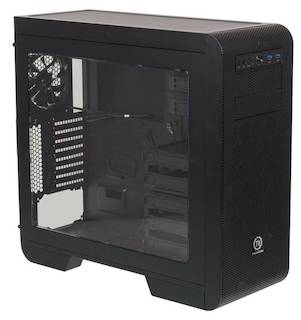 Корпус Thermaltake Core V51 черный w/o PSU ATX SECC 2fan 2*USB3.0 audio screwless bott PSU