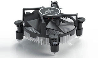 Вентилятор Deepcool CK-11509 Soc-1150/1155/1156/ 3pin 27dB Al 65W 137g клипсы RTL