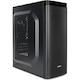 Корпус Zalman ZM-T5 Mini Tower, USB3.0, 92mm rear fan, 120mm front/side fan (optional), 2x HDD, 3x SSD, 300mm video card, black color