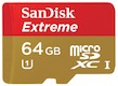 Флеш карта microSDXC 64Gb Class10 Sandisk SDSDQXN-064G-G46A Extreme+SD Adapter+Rescue Pro Deluxe 60M