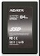 Накопитель SSD A-Data Original SATA-III 64Gb SP600 2.5" w505Mb/s