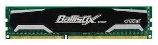 Память DDR3 8Gb 1600MHz Crucial (BLS8G3D1609DS1S00CEU) RTL Ballistix Sport CL9