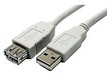 Кабель USB 2.0 Am-Af удлинитель 3м