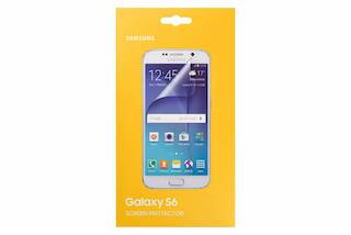 Защитная пленка для экрана Samsung ET-FG920CTEGRU для Samsung Galaxy S6 прозрачная 2шт. (ET-FG920CTEGRU)